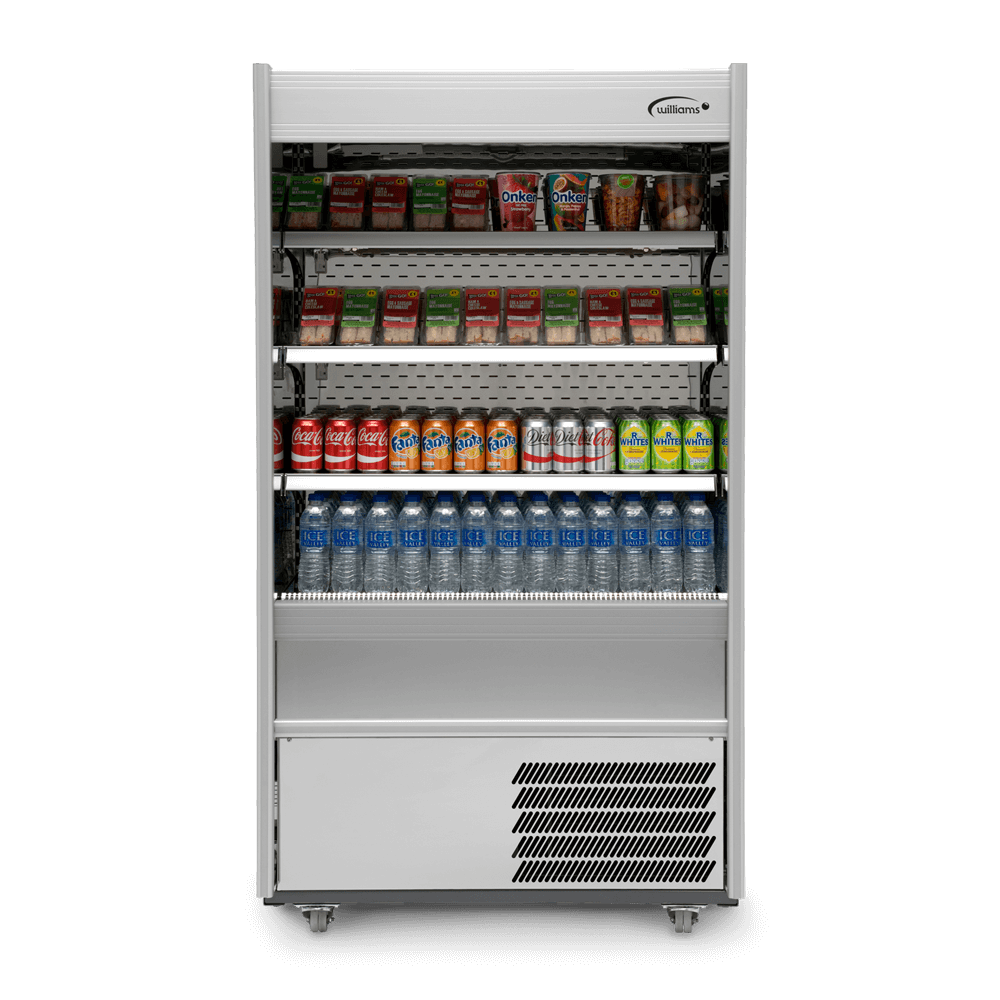 R100SCN - Refrigerated Multideck - Front On - Stocked