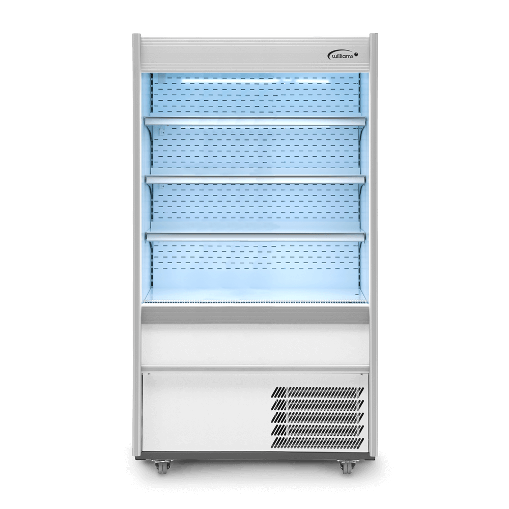 R100WCN - Refrigerated Multideck - Front On - Lit
