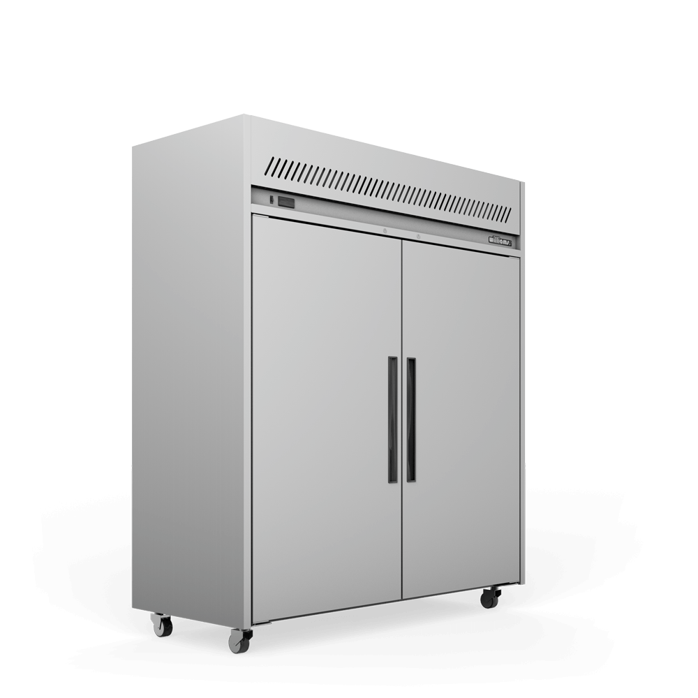 Upright Sapphire Refrigerated Cabinet - Doors Closed - Side On