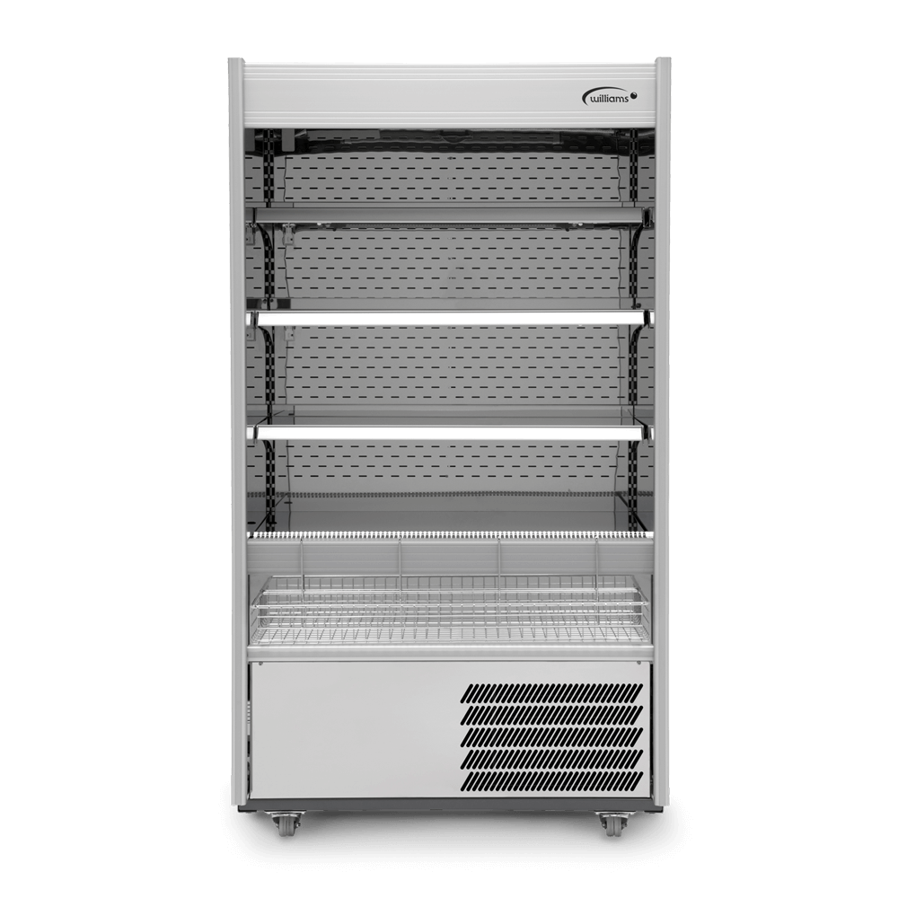 R100SCN - Refrigerated Multideck - Snack Basket - Front On