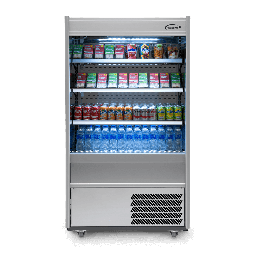 R100SCN - Refrigerated Multideck - Stocked - Front On