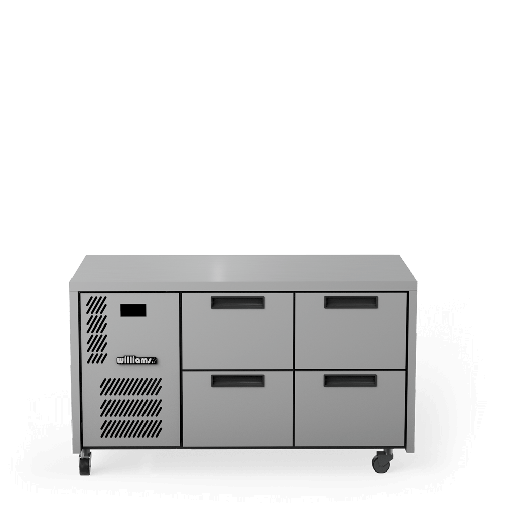 Opal - O2U - 2 banks of 2 drawers - Front On - Elevated