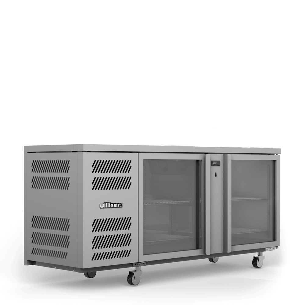 Glass Chiller GC2UGD Side