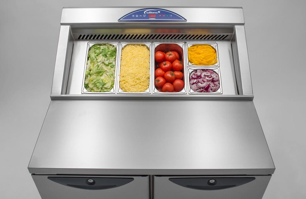 Williams New CPC2 Two drawer refrigerated prep station.
