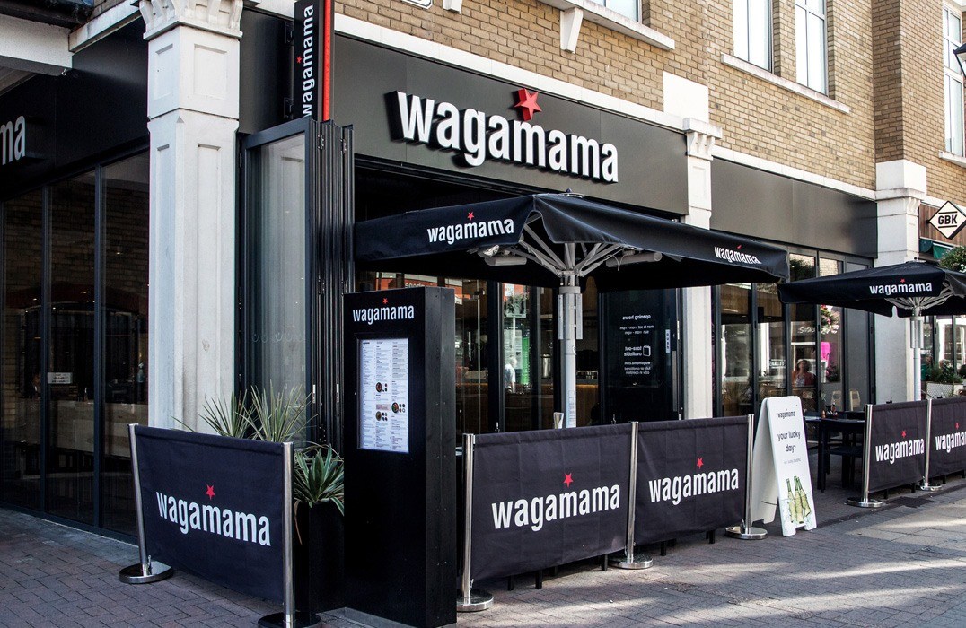 Wagamama Staines new restaurant from outside