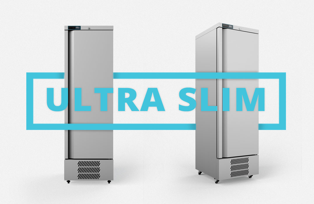 Jade Ultra Slim Freezer Cabinet.